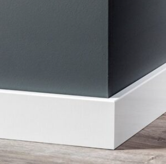 Folie hoge plint wit 90 x 12 - Afbeelding 2